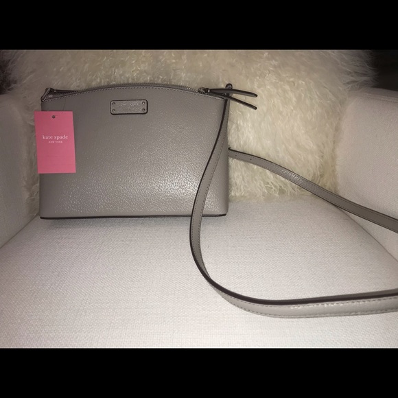 Kate Spade Gray Purse Brand New NWT - Picture 7 of 8